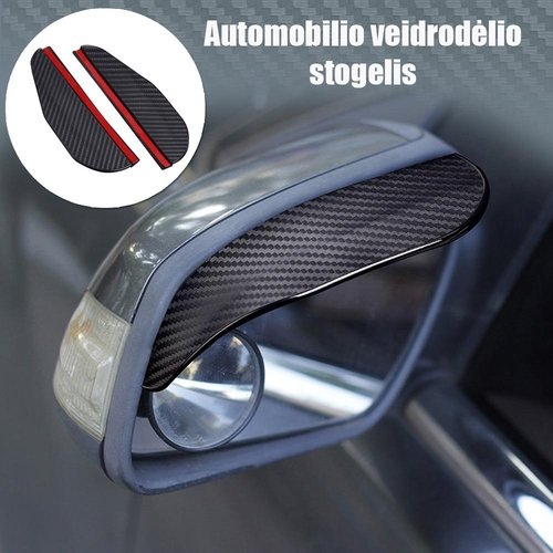 Automobilio veidrodėlio stogelis "Carbon"