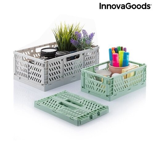 3 sulankstomų dėžučių rinkinys Boxtor InnovaGoods Home Houseware