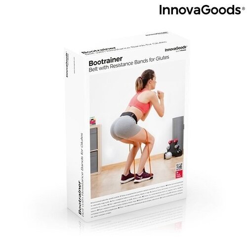 Diržas su pasipriešinimo juostomis užpakalio raumenims Bootrainer InnovaGoods Sport Fitness