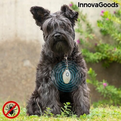 Įkraunamas ultragarsinis parazitų repelentas naminiams gyvūnėliams PetRep InnovaGoods Home Pet