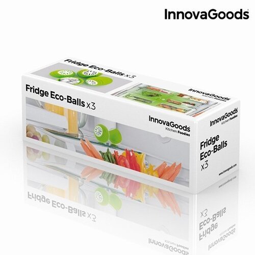 InnovaGoods Gaivūs šaldytuvo kamuoliukai ( 3 vnt. pakuotė )