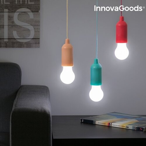  InnovaGoods Home Nešiojama spalvota LED lemputė