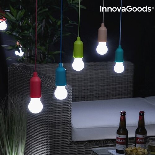  InnovaGoods Home Nešiojama spalvota LED lemputė