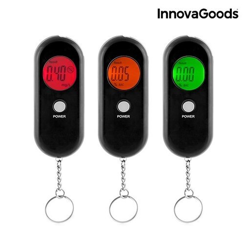 InnovaGoods Gadget Tech skaitmeninis alkoholio matuoklis