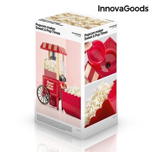 InnovaGoods Kitchen Foodies Sweet & Pop Times popkornų spragintojas