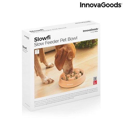 Gyvūnų lėto valgymo dubenėlis Slowfi InnovaGoods Gadget Pets