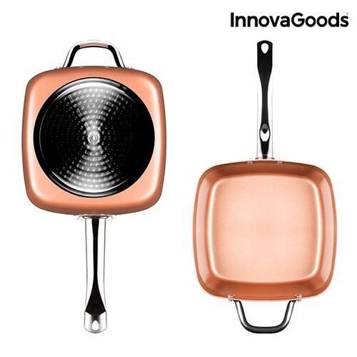 InnovaGoods Kitchen Cookware 5 in 1 daugiafunkcės keraminės keptuvės rinkinį (4 dalių)