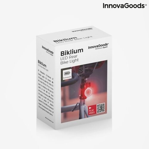 Galinis LED žibintas dviračiui Biklium InnovaGoods