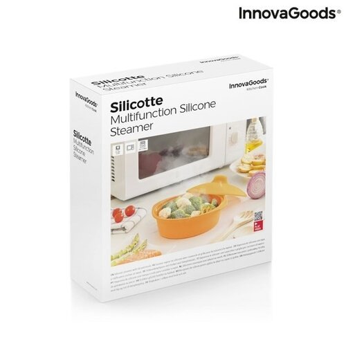 Daugiafunkcinis silikoninis garintuvas su receptais Silicotte InnovaGoods Kitchen Cook